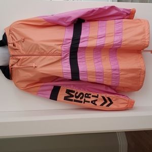 Vintage Women's Mistral Neon Hoodie Half Zip  XL